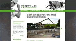 Desktop Screenshot of beton25.com